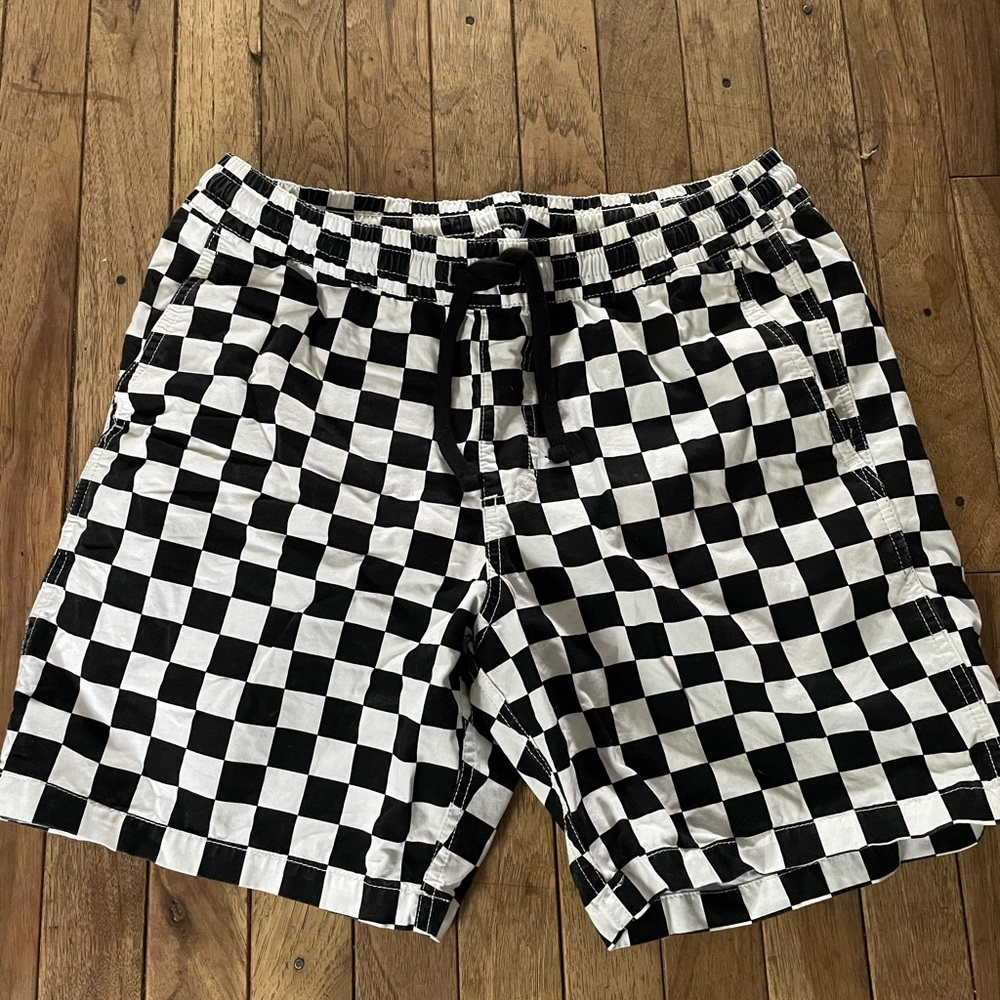Vans checkered shorts
